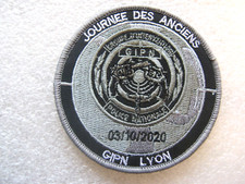 OLD POLICE PATCH LA JOURNEE DES ANCIENTS DU GIPN DE LYON 03/10/2020 IN B.V
