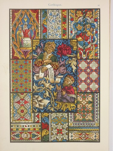 Style gothique peinture - , sur