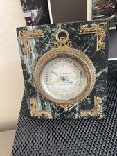 Antique barometer by Moussier optician patented in Nantes