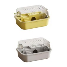 Cage à hamster transparente Habitat pour petits animaux, rats, lapins