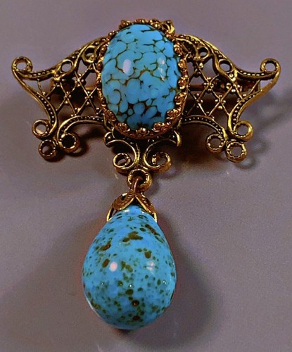 Ancienne broche filigrane