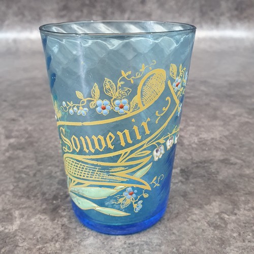Ancien verre émaillé legras - ancien,