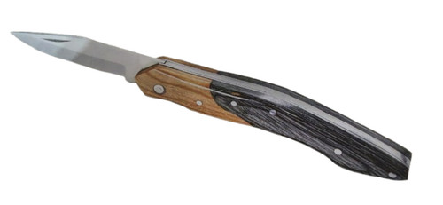 Couteau poche pliant - couteau, bois
