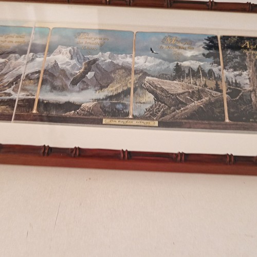 Cadre photo bois marron - , mural
