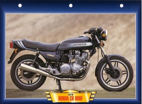 Fiche moto honda 900 - honda,