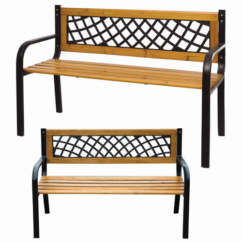 Banc jardin bois - de,