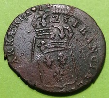 Monnaie fautée double frappe - double,