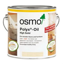 Huile de cire dure Osmo Polyx mat 3062, satiné 3032 ou semi-mat 3065 0,75 ltr étain