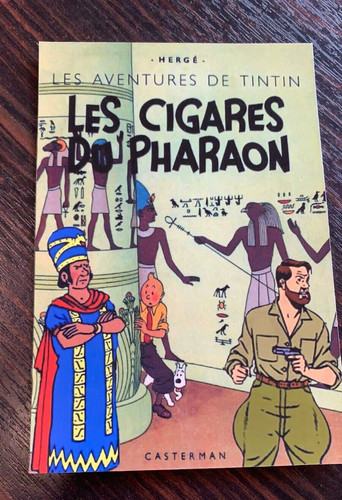 Carte postale 15x10 tintin - postale,