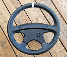 NEW LEATHER VW VOLKSWAGEN MK3 MK2 GOLF 2 3 II III VR6 G60 GTI Steering Wheel OEM