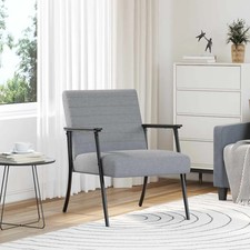 fauteuil tissu moderne Salon Assises chambre en Chaise ergonomique vidaXL vidaXL