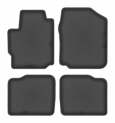 Jeu tapis velours graphite - de,