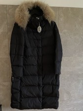 Doudoune longue duvet fourrure