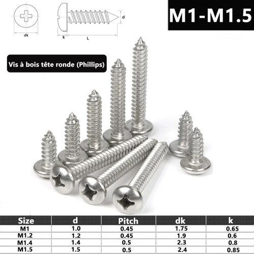 Vis bois 2 cruciforme - vis,