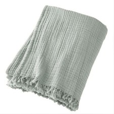 Plaid à franges 130x160 cm