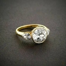 Ancienne bague de mariage art