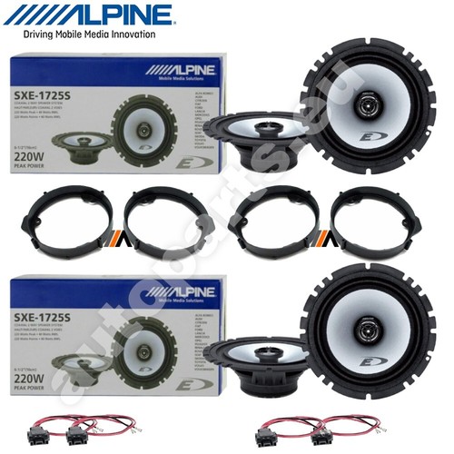 Kit enceintes alpine - 4, pour