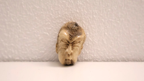 Ancien netsuke bois - en, cerf