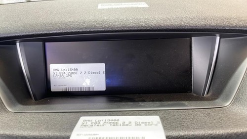 Ecran gps bmw e84 phase - ecran, 2