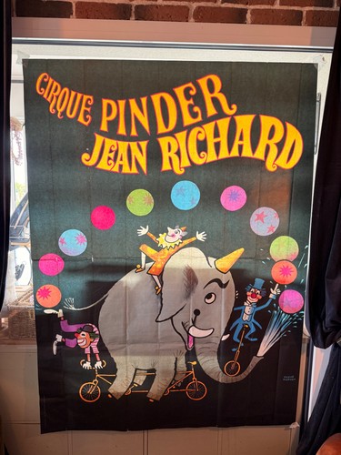 Affiche ancienne cirque - cirque, pinder