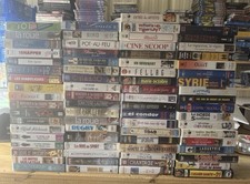 Lot de 73 cassettes vhs Films