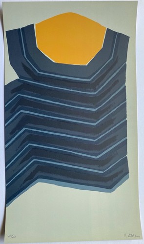 Ubac raoul lithographie 1974 - ubac,