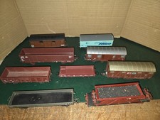 LOT DE 9 WAGONS POUR TRAINS HO JOUEF - RO CO - LIMA