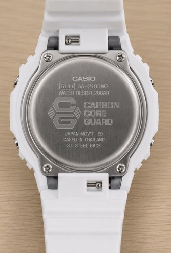 Casio shock 2100ws blanc - g-shock,
