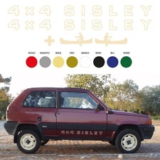 Panda 4X4 SISLEY Stickers Plus 2 CANOE Written for Underdoor Stickers Doors