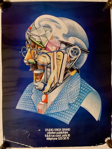 Affiche studio erick grand - studio,