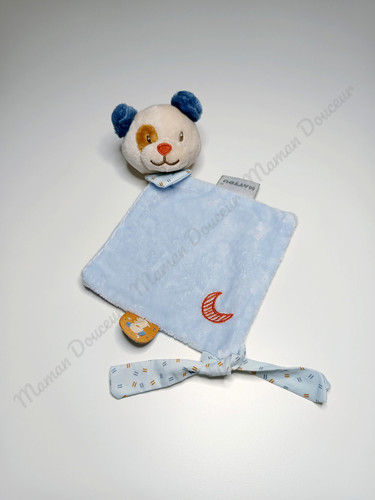 Doudou plat jim bob chien - doudou,