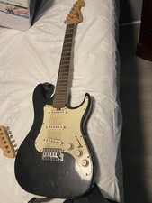 Vintage WASHBURN LYON STRATOCASTER Electric Guitar 1990s Korean Made