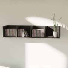 Étagère suspendue étagère murale étagère suspendue panneau CD bibliothèque no...