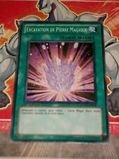 Carte YU GI OH EXCAVATION DE PIERRE MAGIQUE SDDC-FR030 x 3