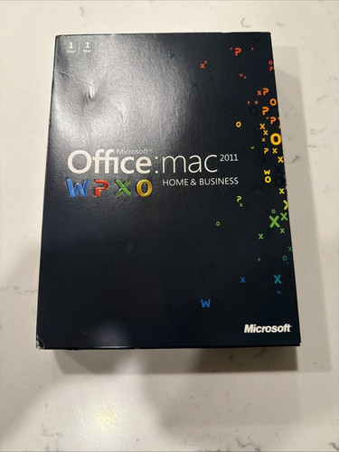 Microsoft office mac 2011 home - office,