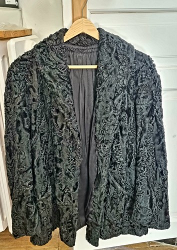 Manteau vintage fourrure - manteau,