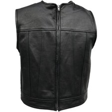 Gilet en cuir Cha Kutte BULLY
