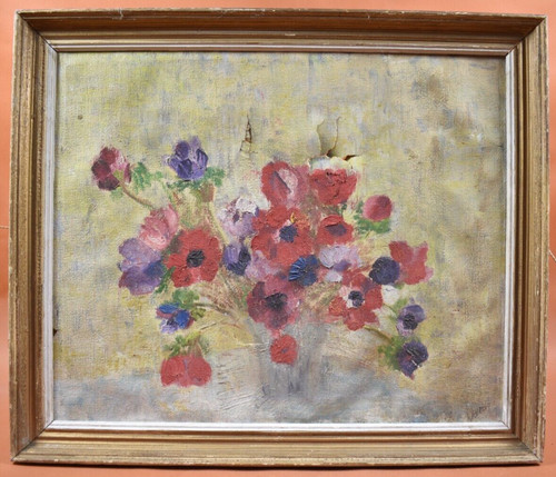 Peinture huile sur toile - peinture,