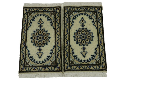 Tapis oriental noué à la - 2,