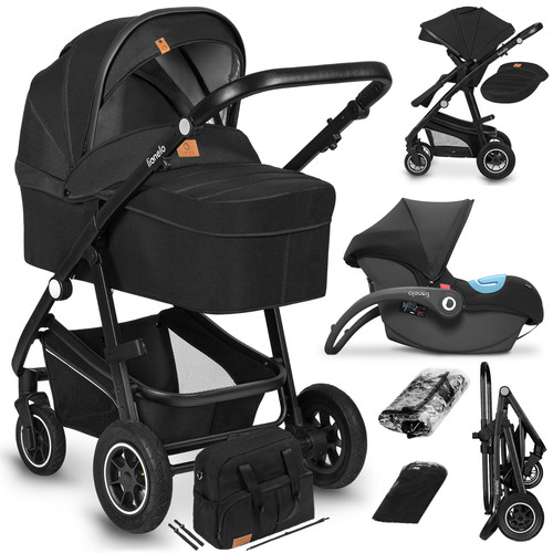 Poussette combinée bianka - combinée, 3