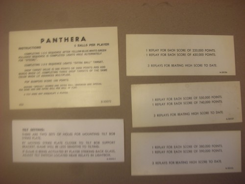 Carte pour flipper panthera - flipper:,