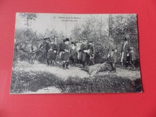 CPA  CHASSE à Courre en