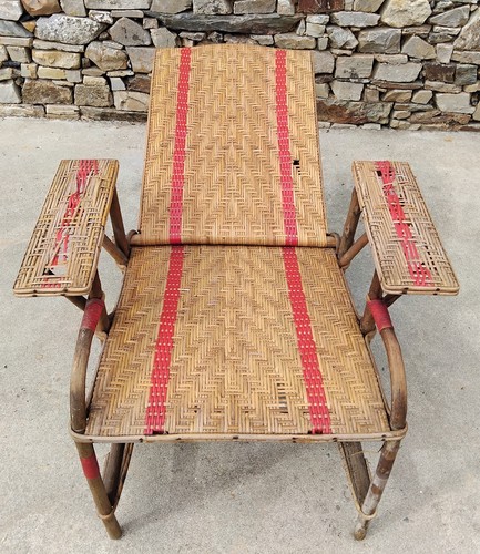 Ancien fauteuil jardin - ancien,