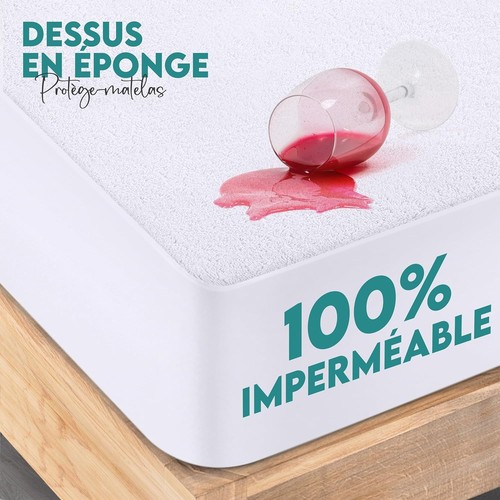Protège matelas 160x200x30 - matelas,
