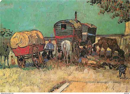 Carte postale art peinture - carte,