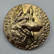 Bouton ancien « chien Berger