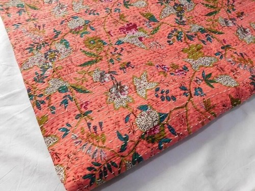 Couvre lit bohème kantha - couvre-lit,