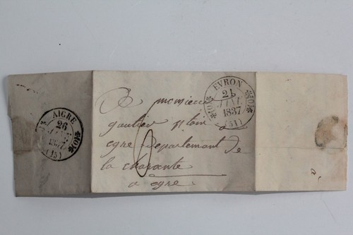 Pli marque postale - , france