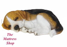 ~❤️~Sleeping BEAGLE Puppy Dog Figurine Statue Large 38cms Ornament (L)~❤️~