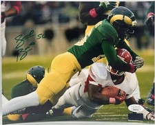 Shaquil Barrett (CSU Rams) Autographed 8x10 Photograph (James Spence COA)